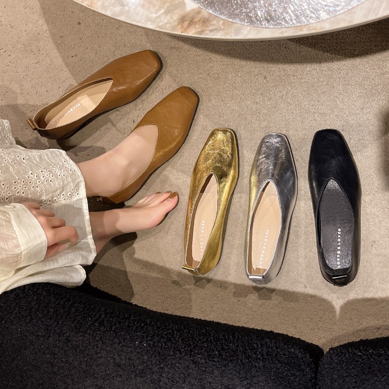Women Shoes Elegant - Autumn New Large-size Multi-color Fashion Korean