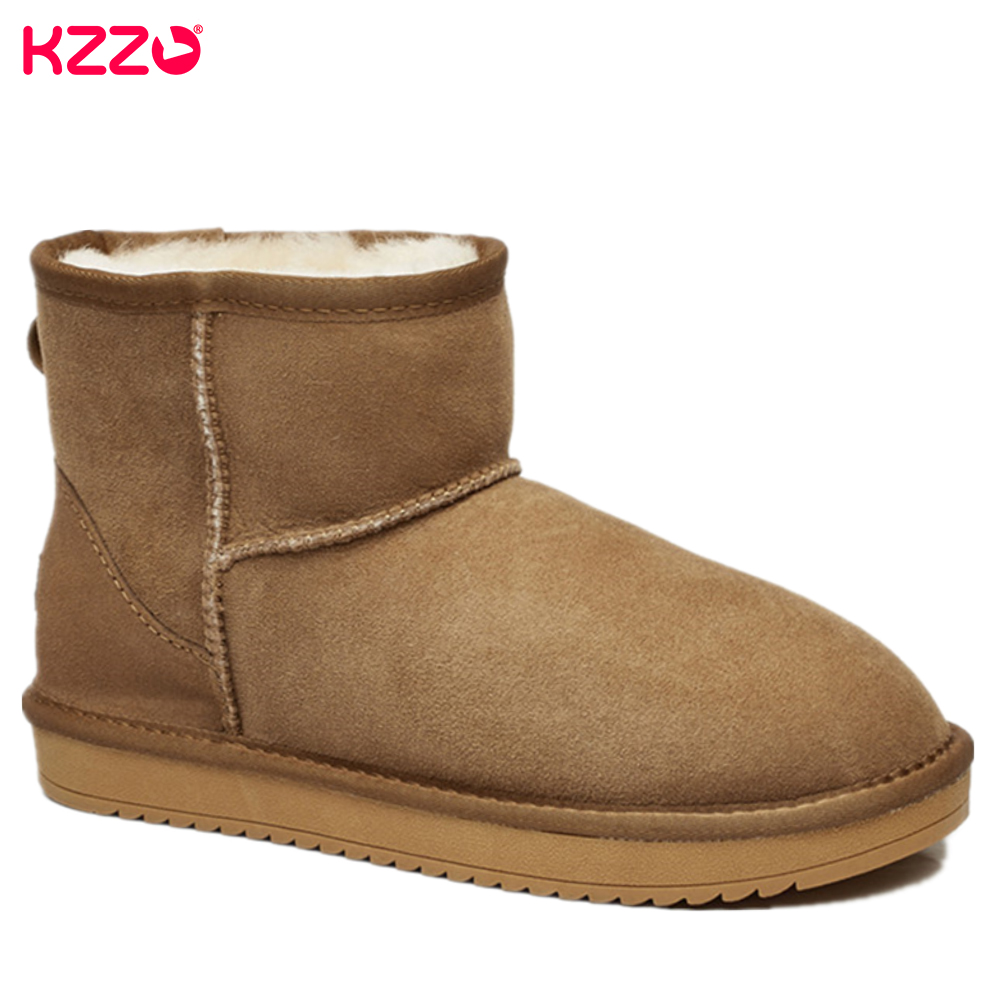 Women Shoes In Australia - KZZO Australia Classic Sheepskin Snow Boots