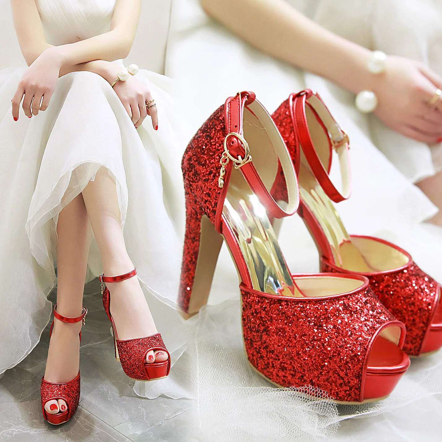 Silver Summer Women High Heel  - огляд і ціна Women Shoes Formal