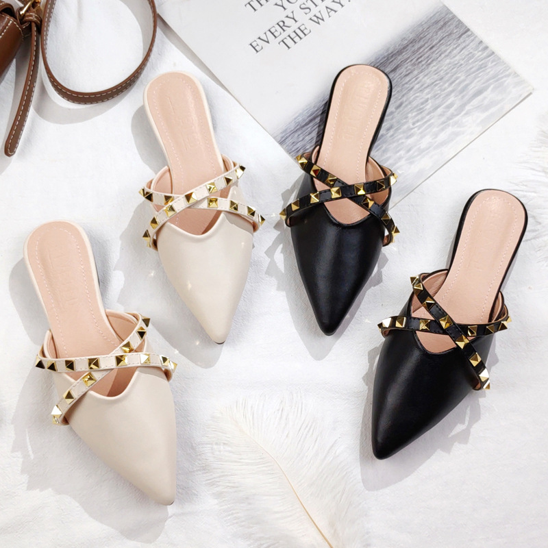 2026 New Slippers Flat-Soled M - огляд і ціна Slip On Mule Flat