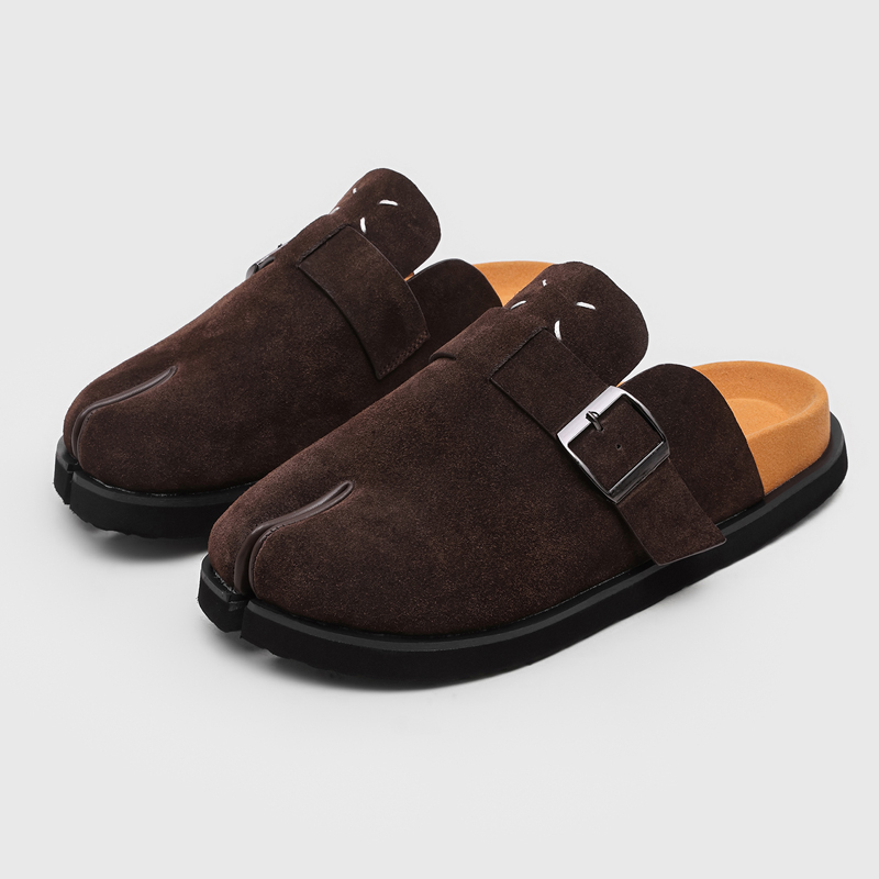 New Trendy Men Split-toe Mule  - огляд і ціна Slip On Mule Flat