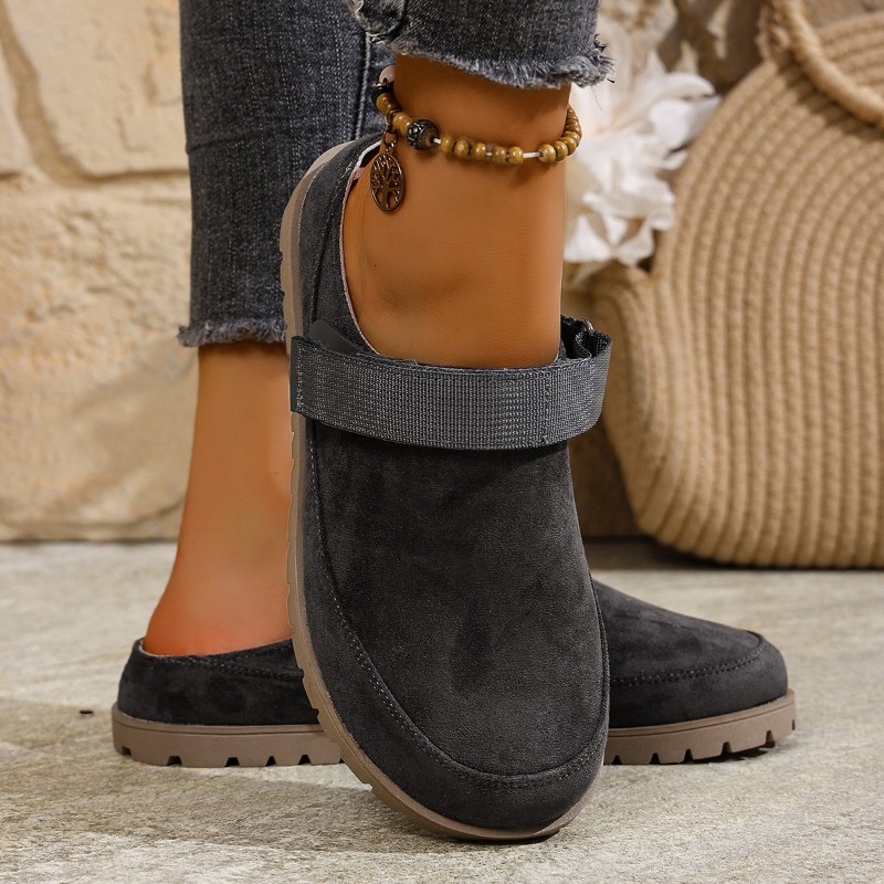 New Women Suede Mules Multicol - огляд і ціна Slip On Mule Flat