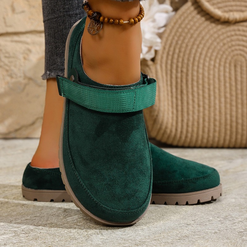 New Women Suede Mules Multicol - огляд і ціна Slip On Mule Flat