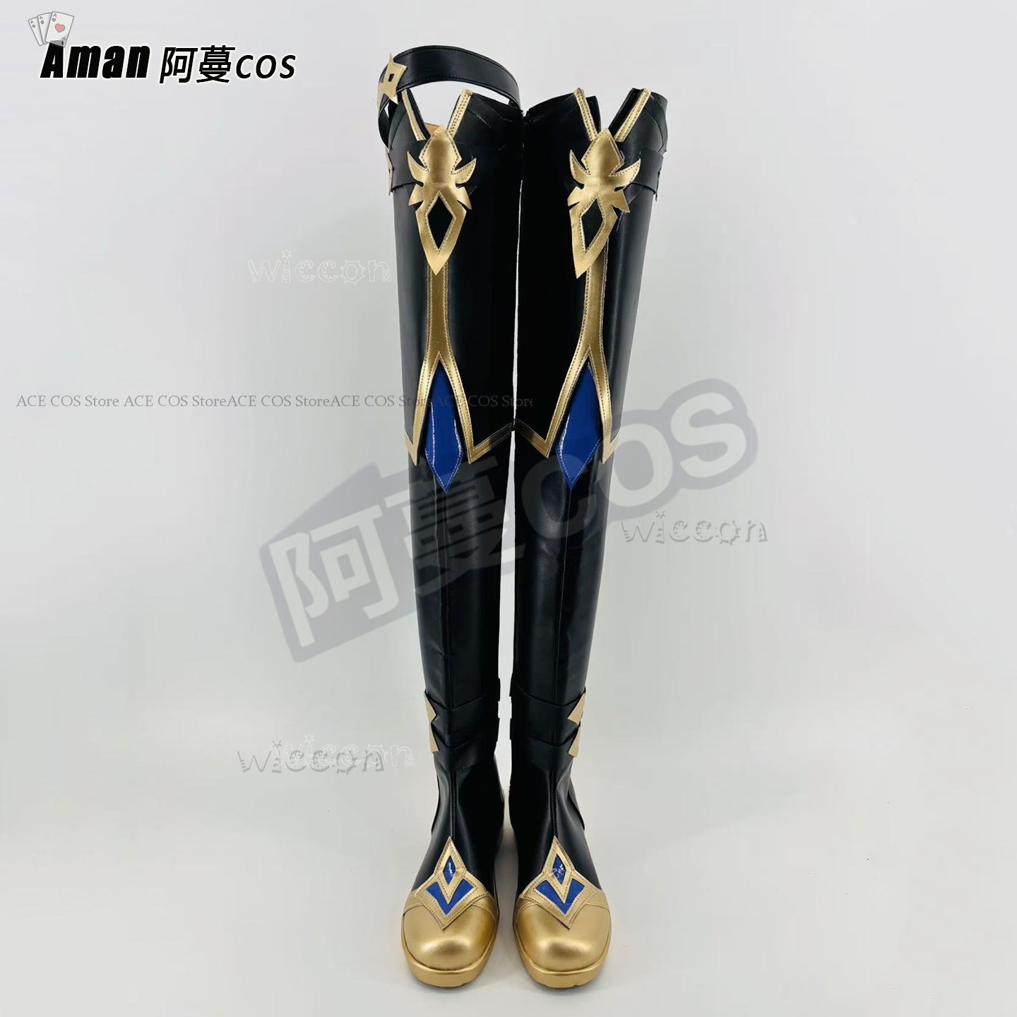 Genshin Impact Lohen High Knee - огляд і ціна Knee High Boots Women