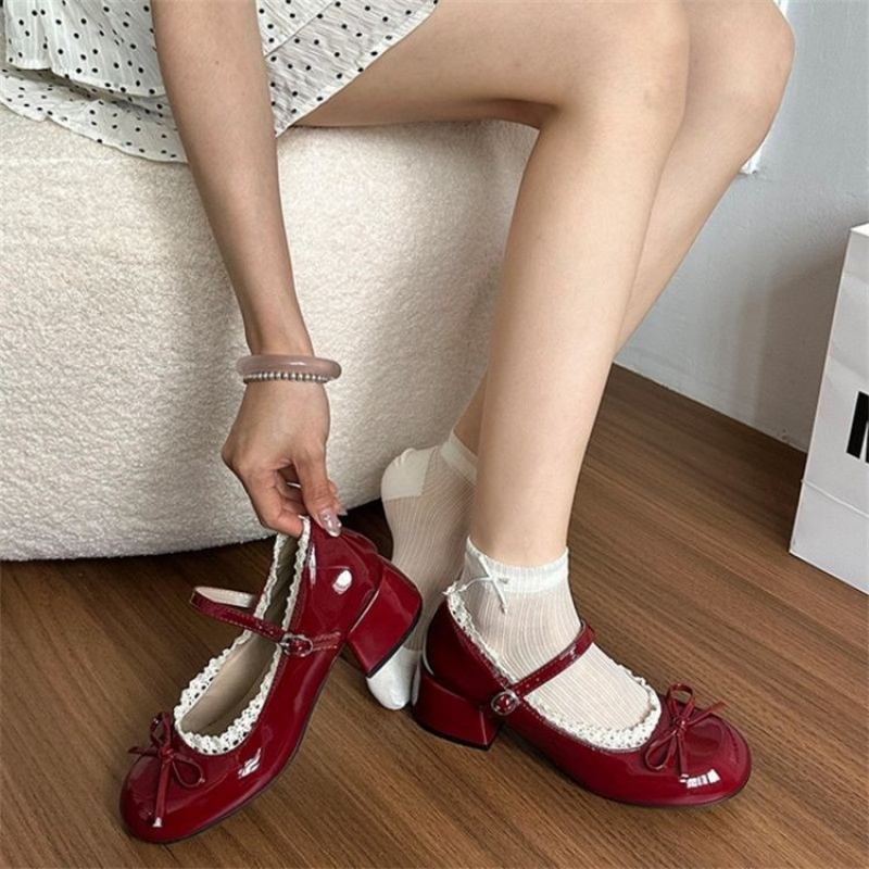 2026 Spring/Fall Women's High- - огляд і ціна Women'S Shoes Burgundy