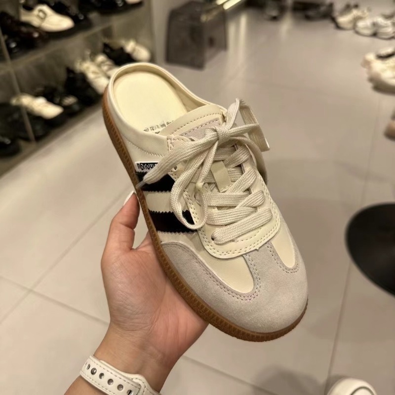 Women Mules Shoes Sports Round - огляд і ціна Slip On Mule Flat