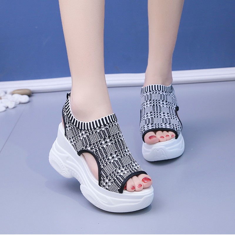 Women's Sandals 2025 Summer We - огляд і ціна Wedge Heeled Sneaker