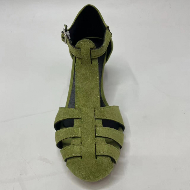 Women's Green Suede Kitten Hee - огляд і ціна Women Shoes Formal