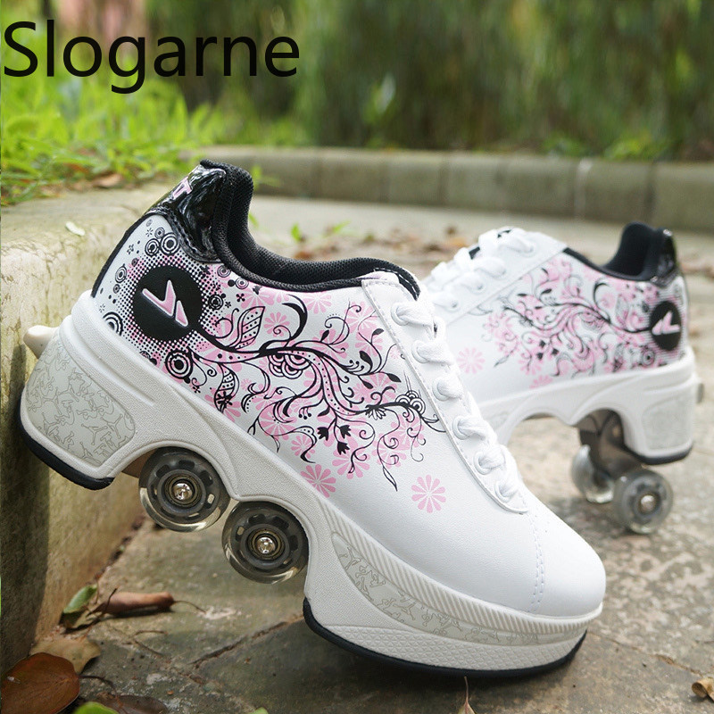 Women 4 Wheels Deformation Rol - огляд і ціна Women Shoes Sneakers