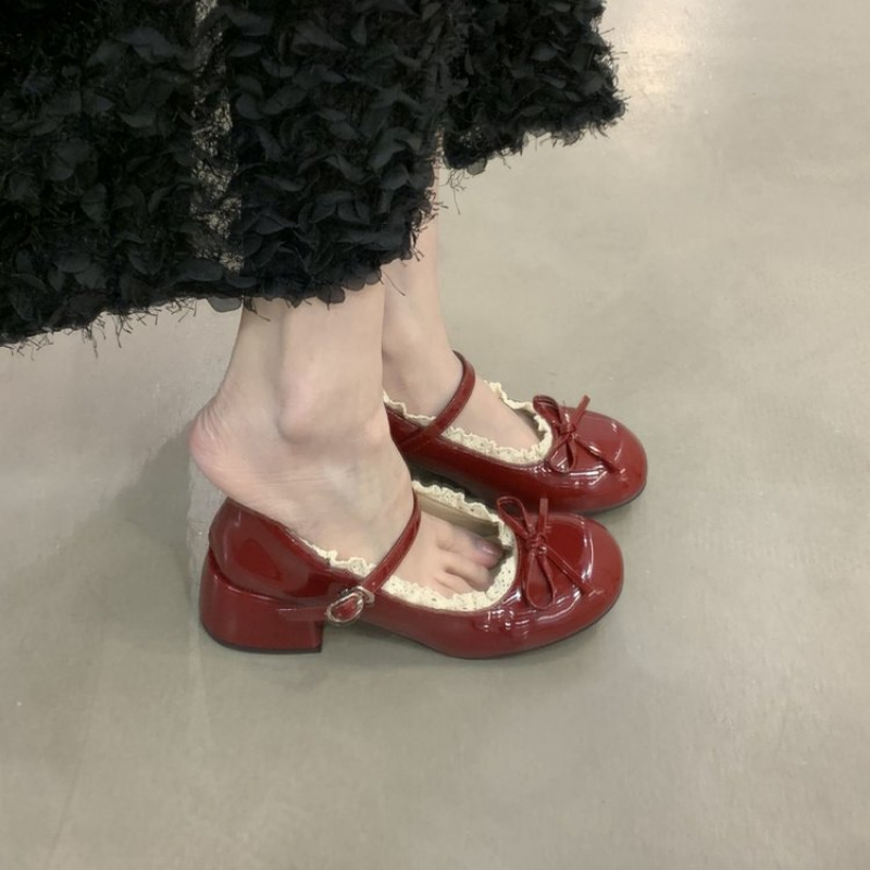 2026 Spring New Women's High-E - огляд і ціна Women'S Shoes Burgundy