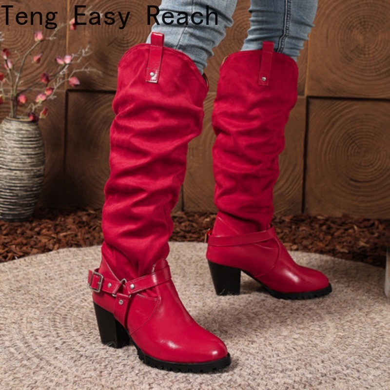 Pleated Women's Knee High Boot - огляд і ціна Women'S Shoes Easy Street