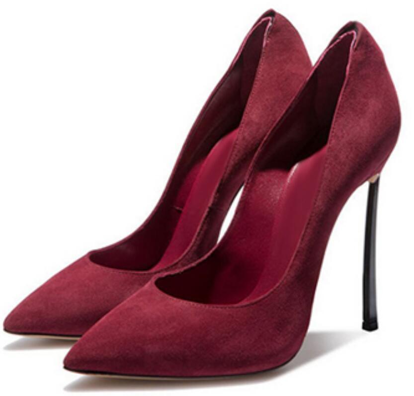 Women Pointed Toe  Blade Pumps - огляд і ціна Women'S Shoes Burgundy