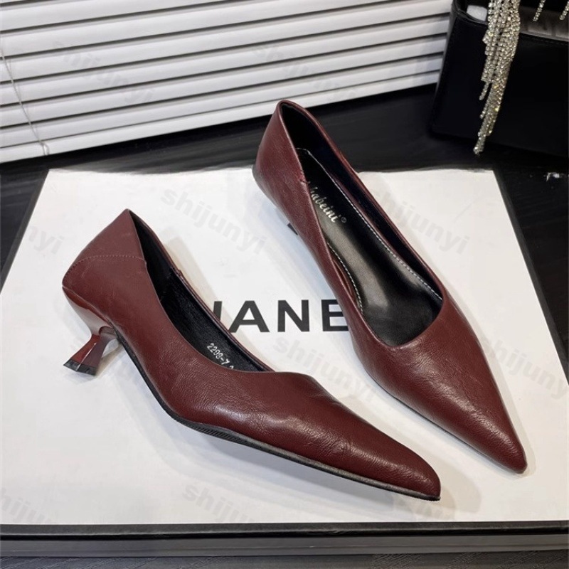 Women's High Heels Patent Leat - огляд і ціна Women'S Shoes Burgundy
