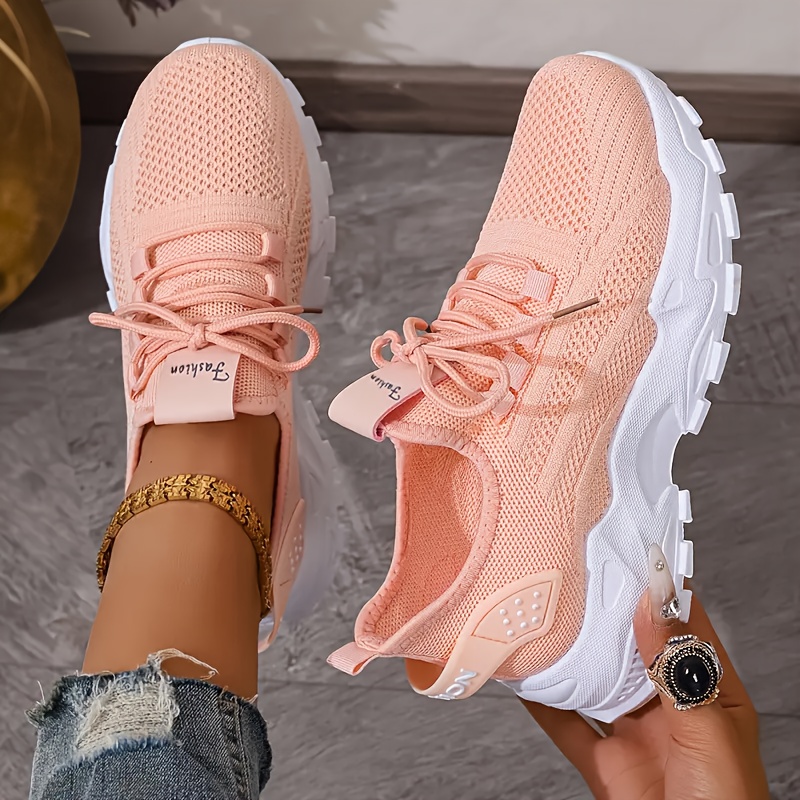 Breathable Knit Sneakers Fashi - огляд і ціна Women Shoes Store