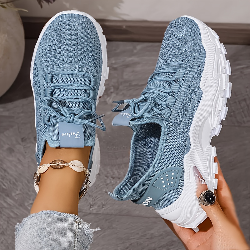 Breathable Knit Sneakers Fashi - огляд і ціна Women Shoes Store
