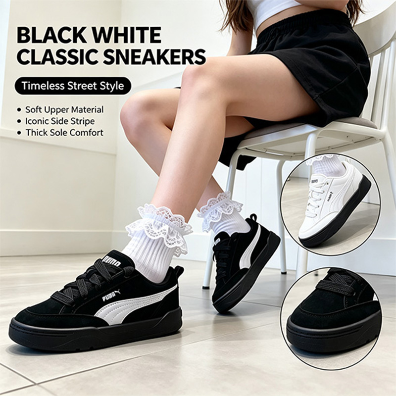 Men Puma 401606-15 Black White - огляд і ціна Women'S Shoes Puma Sneakers