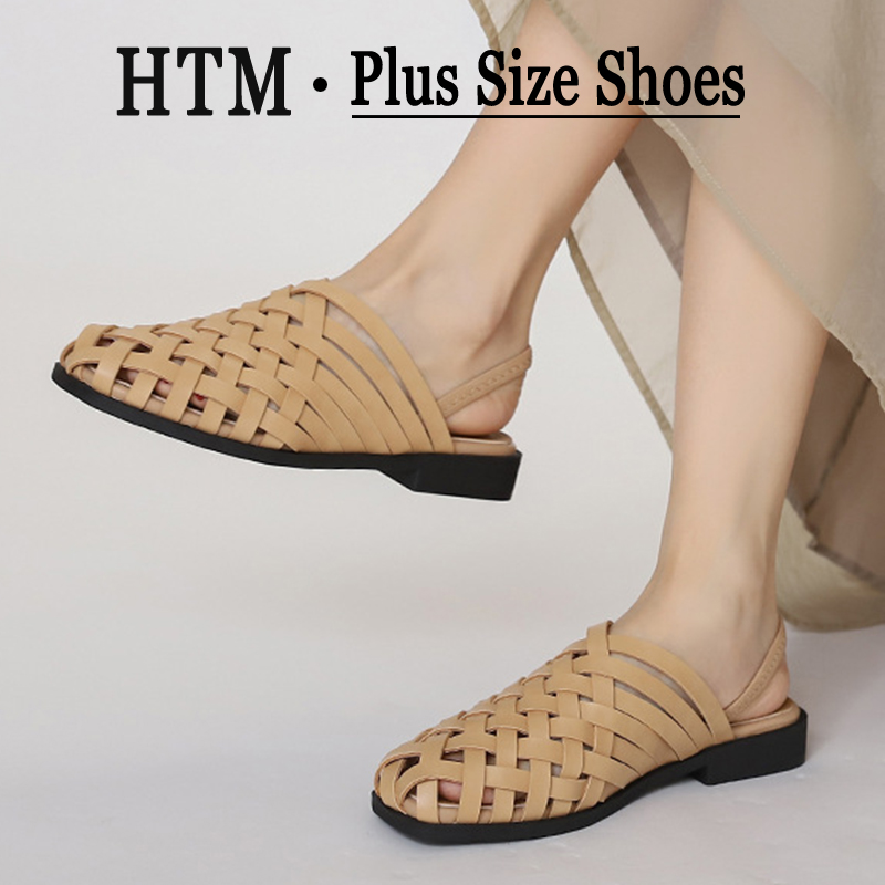 сандали женские Handmade Weave - огляд і ціна Slip On Mule Flat