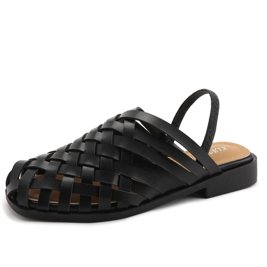 сандали женские Handmade Weave - огляд і ціна Slip On Mule Flat