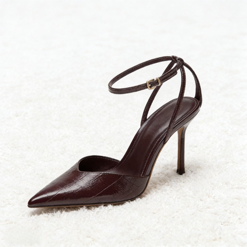 Designer Burgundy Red Ankle St - огляд і ціна Women'S Shoes Burgundy