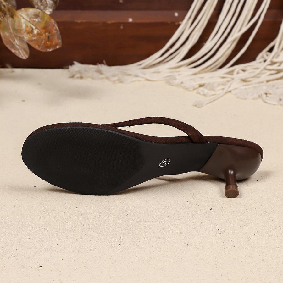 New Faux Suede Heeled Thong Sa - огляд і ціна Women Shoes Formal