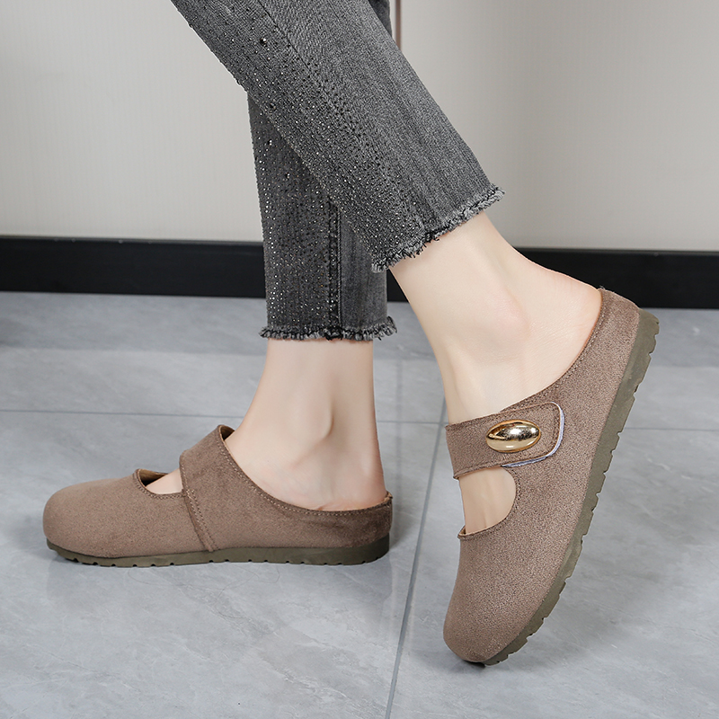 Free Shipping Women's Suede Ma - огляд і ціна Slip On Mule Flat