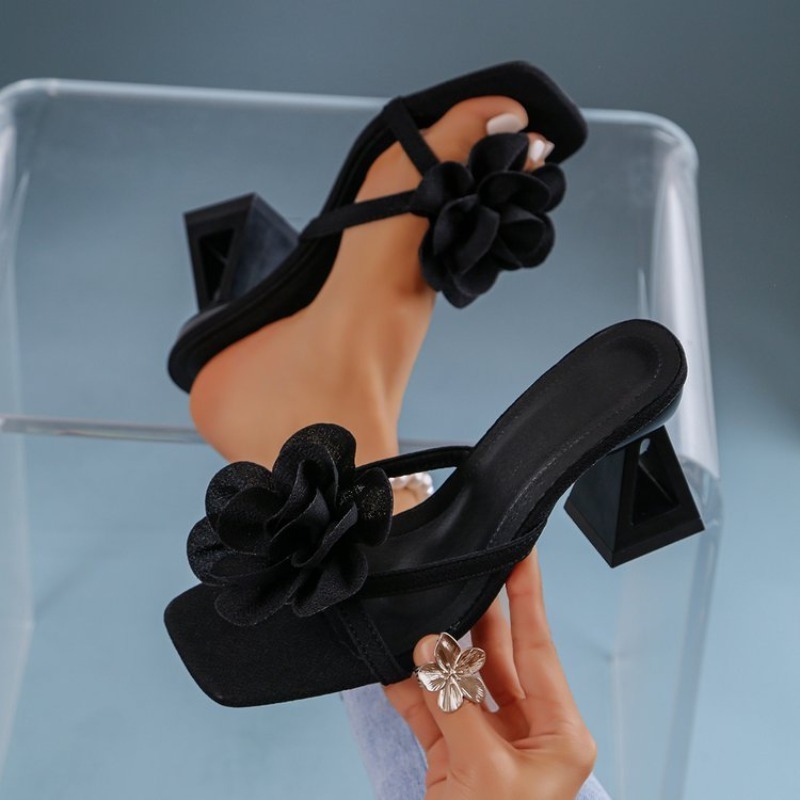Womens 3D Flower Decor Sandals - огляд і ціна Women Shoes Formal