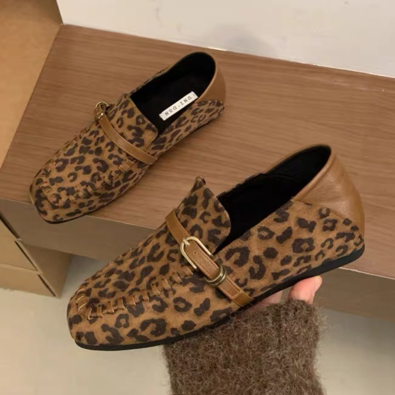 Elegant Suede Square Toe Flat  - огляд і ціна Women Shoes Elegant