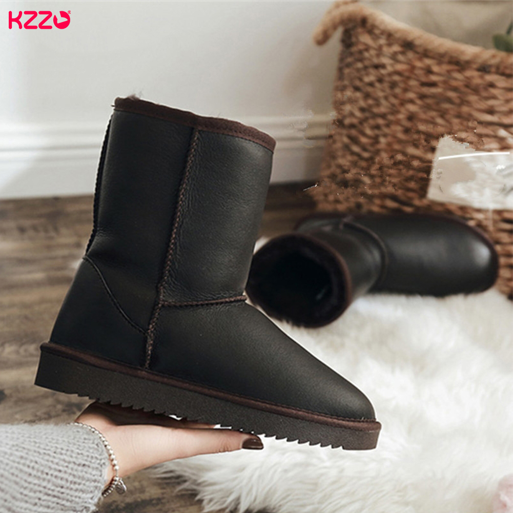 KZZO Natural Wool Fur Lined Wa - огляд і ціна Women Shoes In Australia
